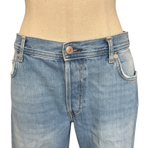 We The Free Maggie Mid-Rise Straight-Leg Jeans 27 - Picture 4 of 12